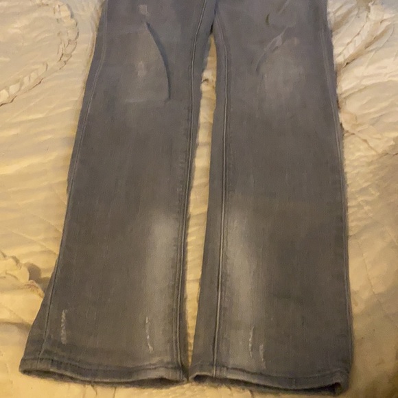 Flattering Light Gray H&M Highwaist Skinny Jeans - Picture 6 of 6